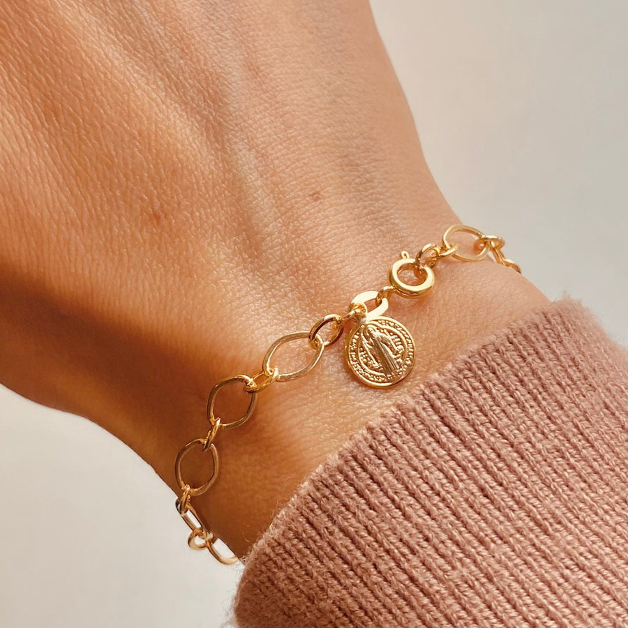 Pulsera Cadena Religiosa