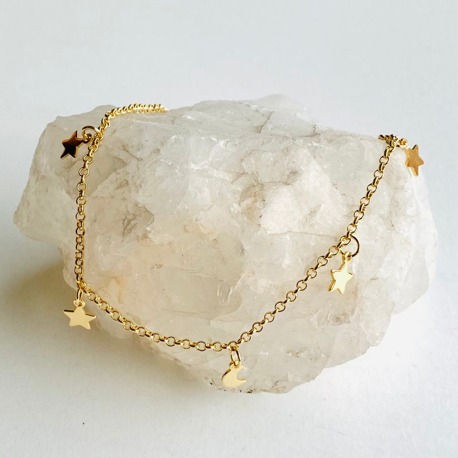 Tobillera Estrellitas